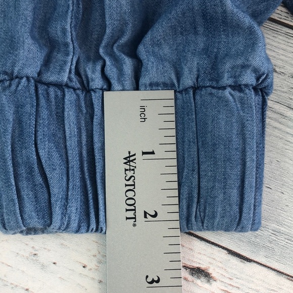 Style & Co Chambray Lightweight Drawstring Joggers Small - Picture 2 of 11